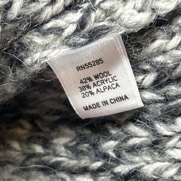 Express Sweater Cardigan Women's XS Chunky Knit Short Sleeve Wool Blend - Picture 6 of 11